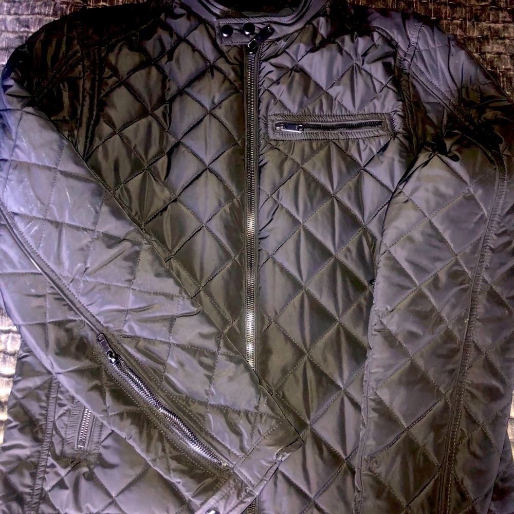 Men’s Black quilted Jacket